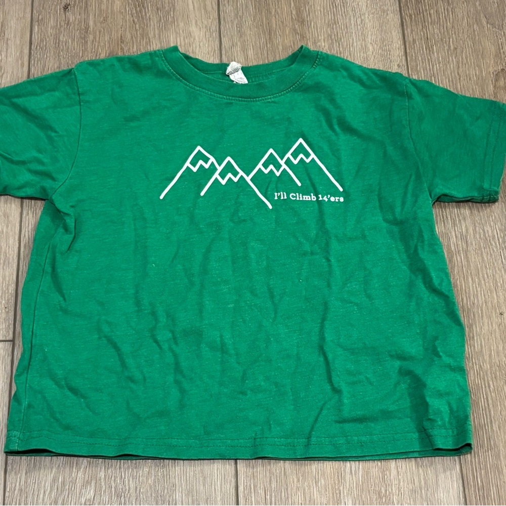 Rabbit Skins I’ll Climb 14ers toddler Mountain Adventure Tee
